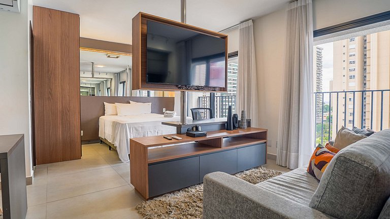 Flat confortável no Bueno - próx IPOG/CBCO