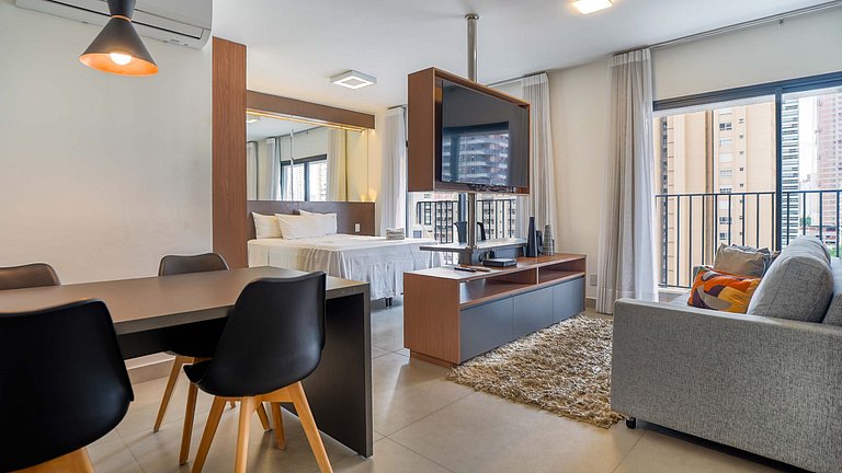 Flat confortável no Bueno - próx IPOG/CBCO