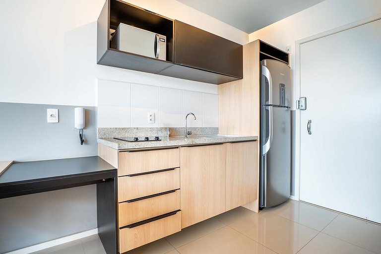 Flat Premium | Vista da Cidade | Rooftop
