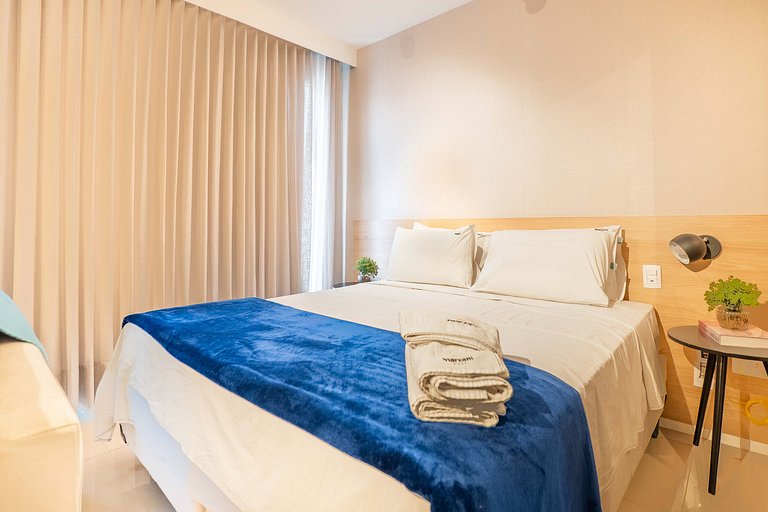 Flat Sofisticado | Vista Panorâmica  | Piscina