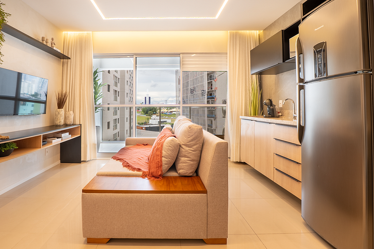 Flat Moderno | Piscina Rooftop | Prox Flamboyant