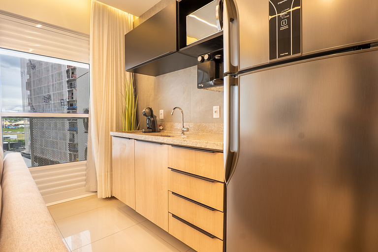 Flat Moderno | Piscina Rooftop | Prox Flamboyant