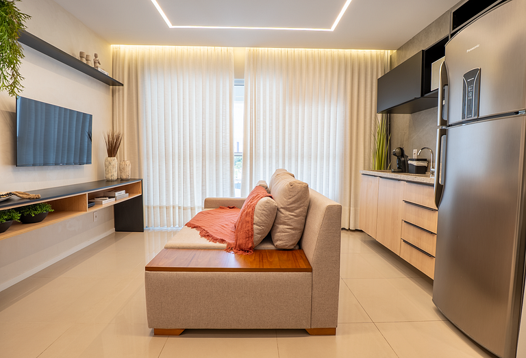 Flat Moderno | Piscina Rooftop | Prox Flamboyant