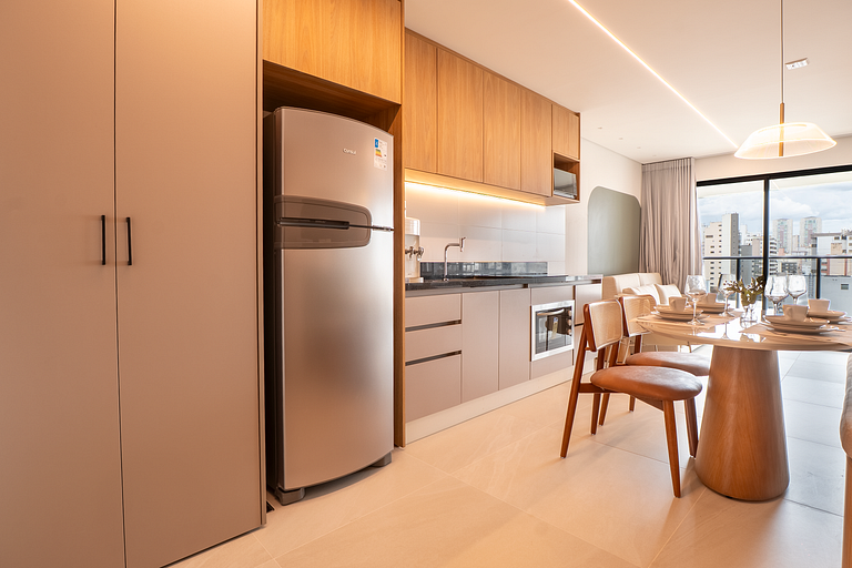 Flat Moderno | Vaga | Frente Shopping | Vaca Brava