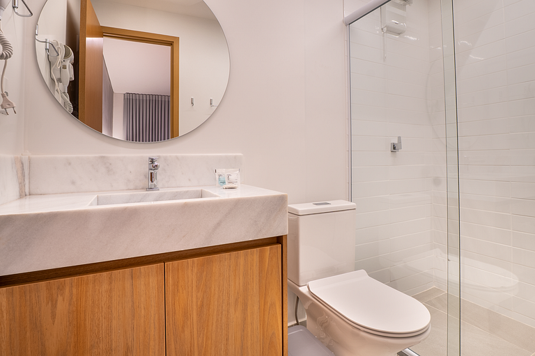 Flat Moderno | Vaga | Frente Shopping | Vaca Brava