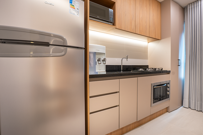 Flat Moderno | Vaga | Frente Shopping | Vaca Brava