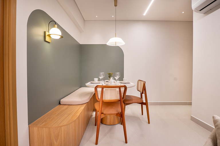 Flat Moderno | Vaga | Frente Shopping | Vaca Brava