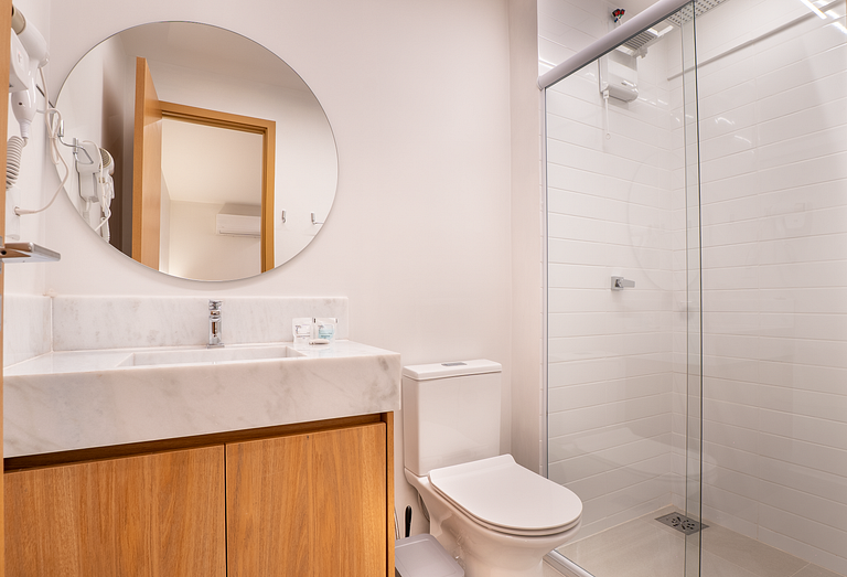 Flat Moderno | Vaga | Frente Shopping | Vaca Brava