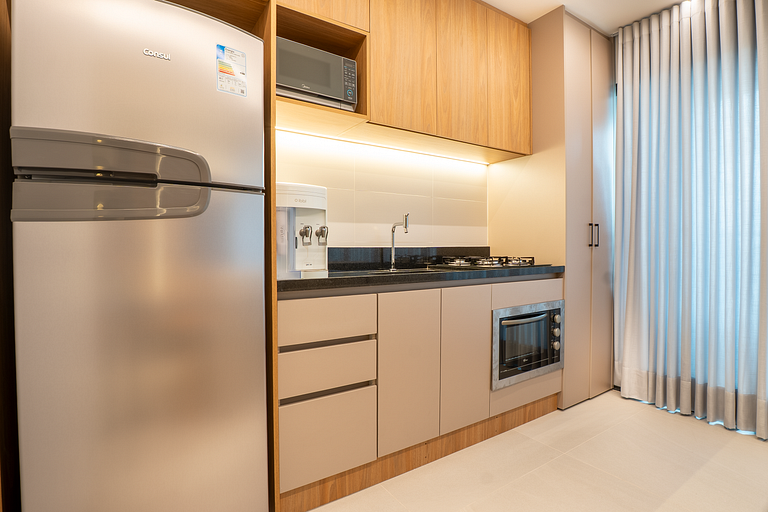 Flat Moderno | Vaga | Frente Shopping | Vaca Brava