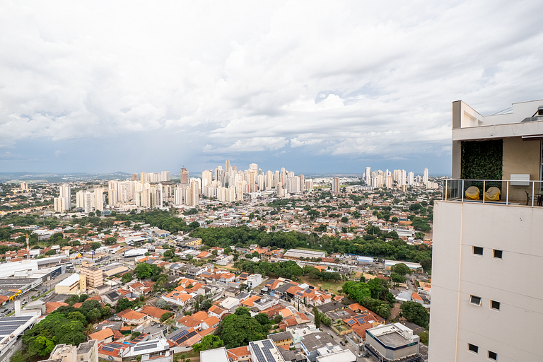 Apto 1Q Premium | Piscina Rooftop + Academia