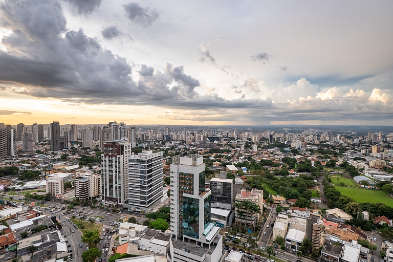 Studio moderno | Vista Panorâmica | Rooftop
