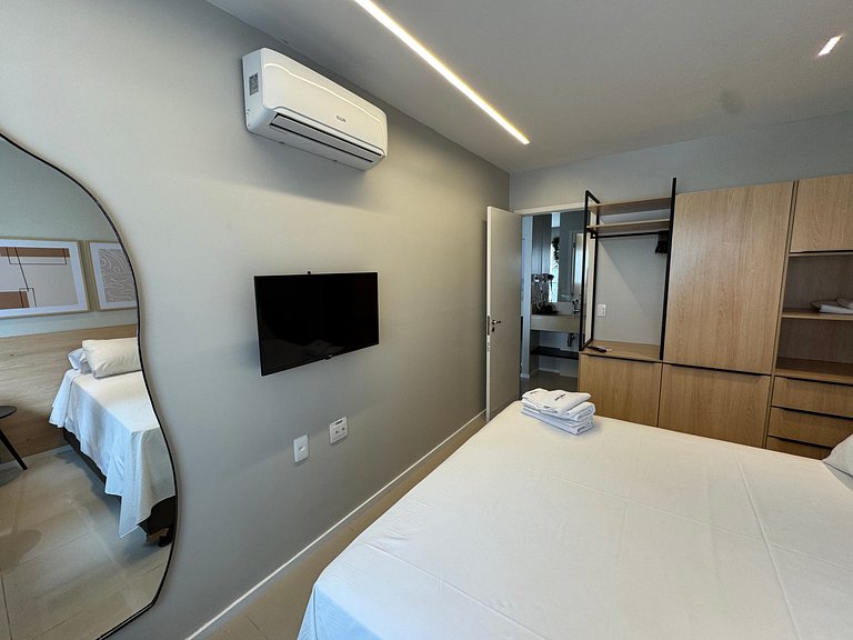 Flat Moderno | Piscina Rooftop | Prox Flamboyant