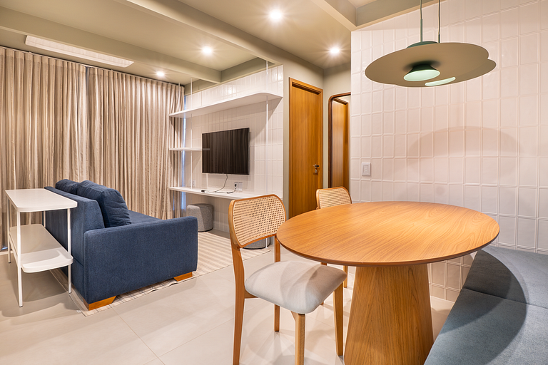 Flat no Marista | Rooftop c/ Piscina e Academia