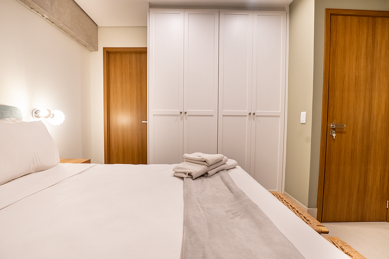 Flat no Marista | Rooftop c/ Piscina e Academia