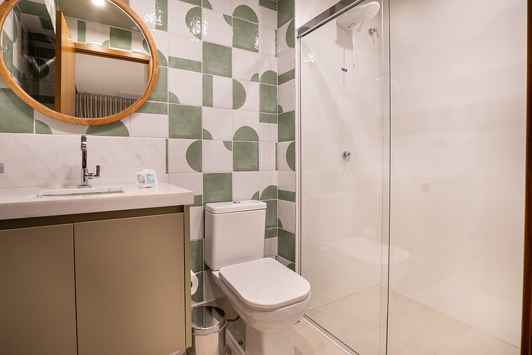 Flat no Marista | Rooftop c/ Piscina e Academia