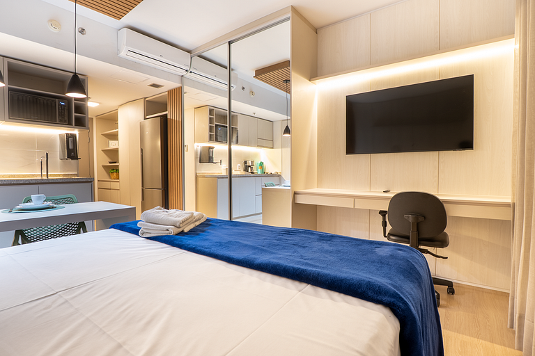 Flat moderno no Marista - próx Órion, IPOG e CBCO