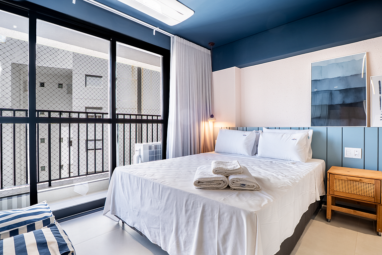 Apto 1Q | Piscina Rooftop + Academia