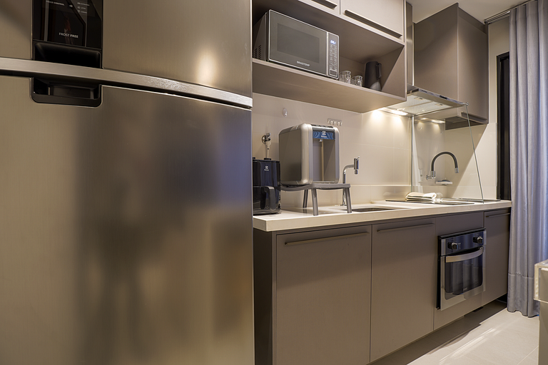 Flat Moderno | Vaga | Frente Shopping | Vaca Brava