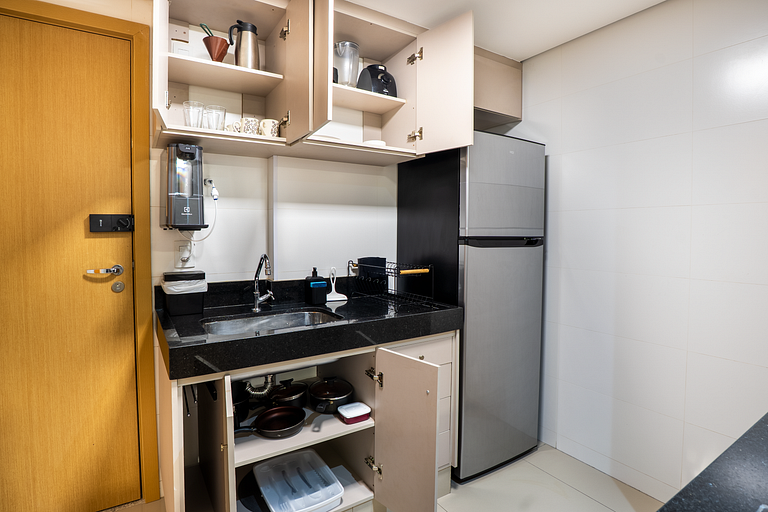 Apto 1Q Moderno |  Conforto e Lazer