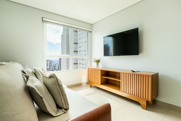 Apto 1Q Moderno |  Conforto e Lazer
