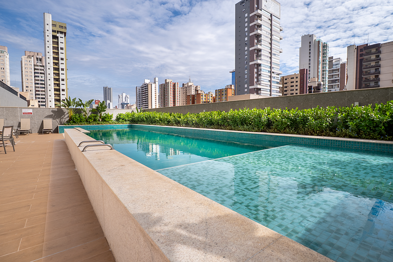 Apto 2Q  | Piscina + Academia | Setor Bueno