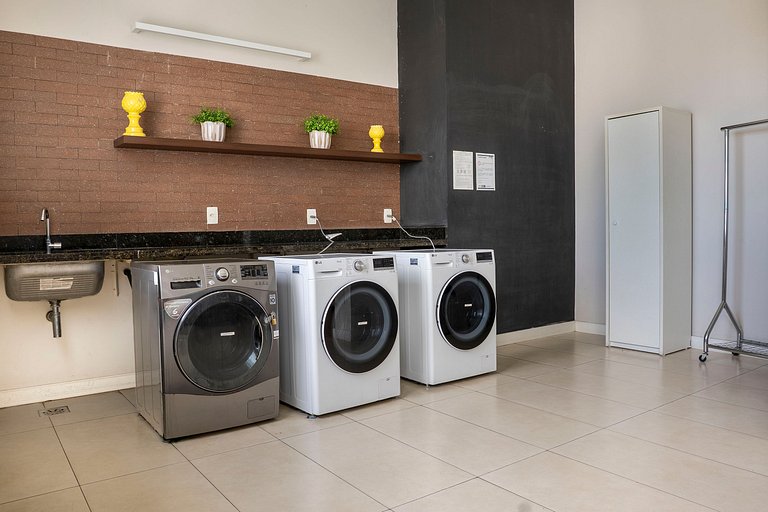 Piscina rooftop + Varanda Privativa | Apto 1Q