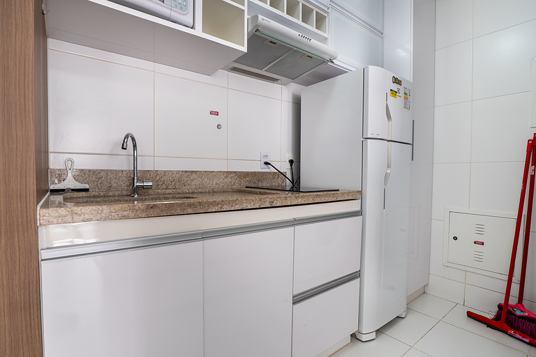 Piscina Rooftop | Apto Moderno com 1Q