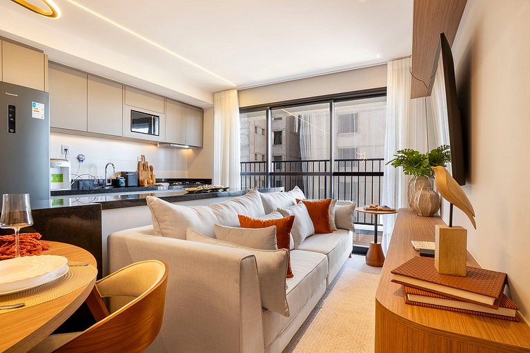 Apto 2 Quartos com Suíte no Coração do Bueno