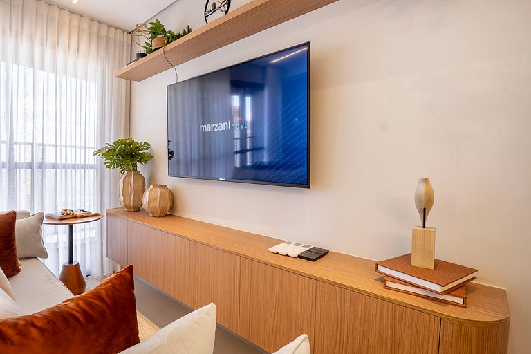 Apto 2 Quartos com Suíte no Coração do Bueno