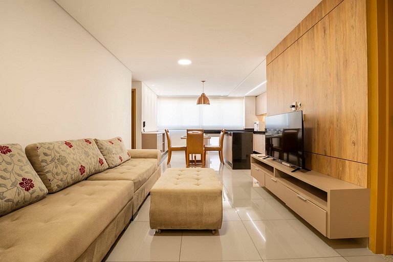 Apto 2Q Aconchegante + Piscina | Marista