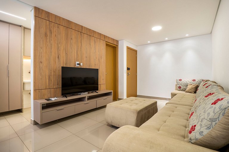 Apto 2Q Aconchegante + Piscina | Marista