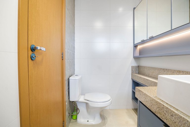 Apto 2Q Aconchegante + Piscina | Marista