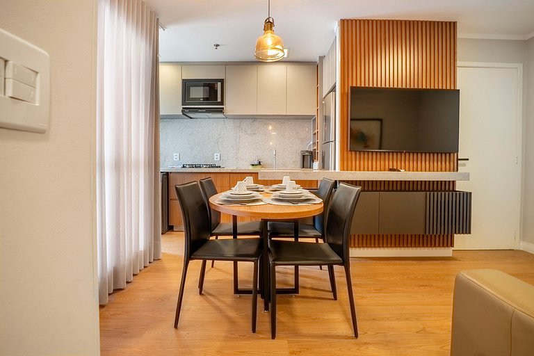 Piscina rooftop + Varanda Privativa | Apto 2Q