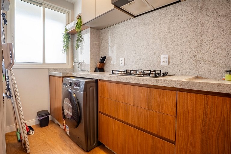 Piscina rooftop + Varanda Privativa | Apto 2Q