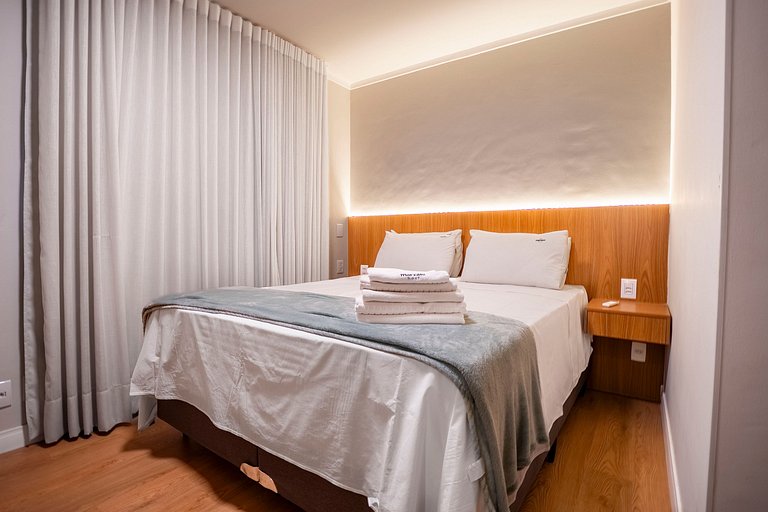 Piscina rooftop + Varanda Privativa | Apto 2Q