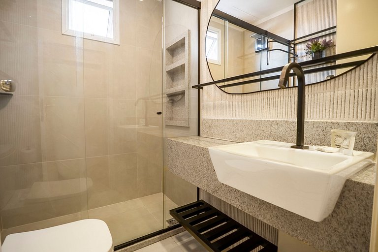 Piscina rooftop + Varanda Privativa | Apto 2Q