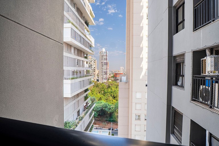 Flat luxuoso e moderno perto do Vaca Brava