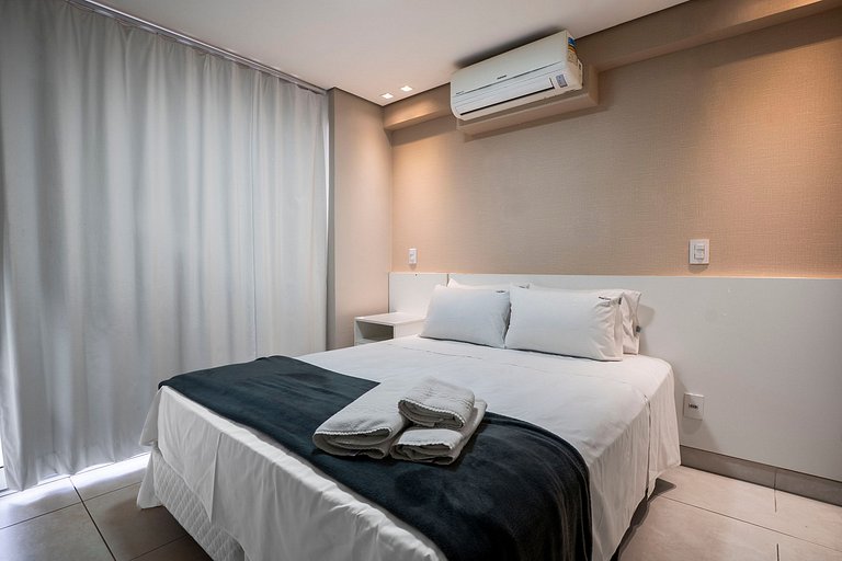 Apto 1Q Moderno | Conforto e Lazer