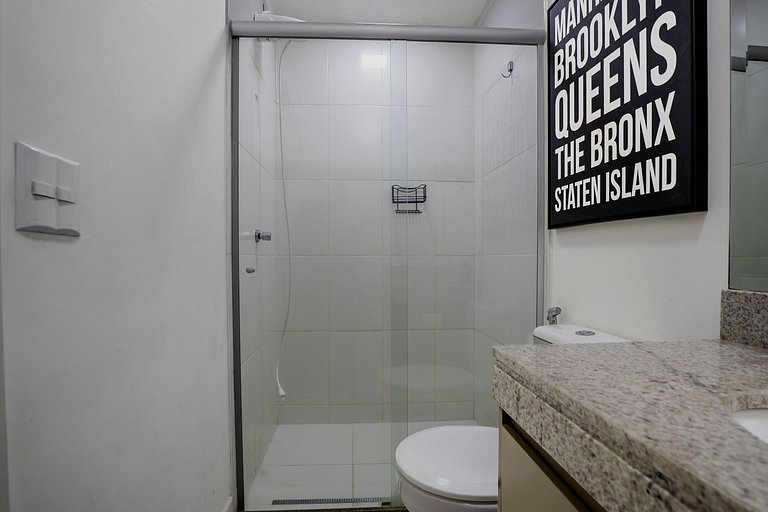 Apto 1Q Moderno | Conforto e Lazer