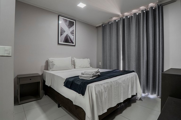 Apto 1Q Moderno | Conforto e Lazer