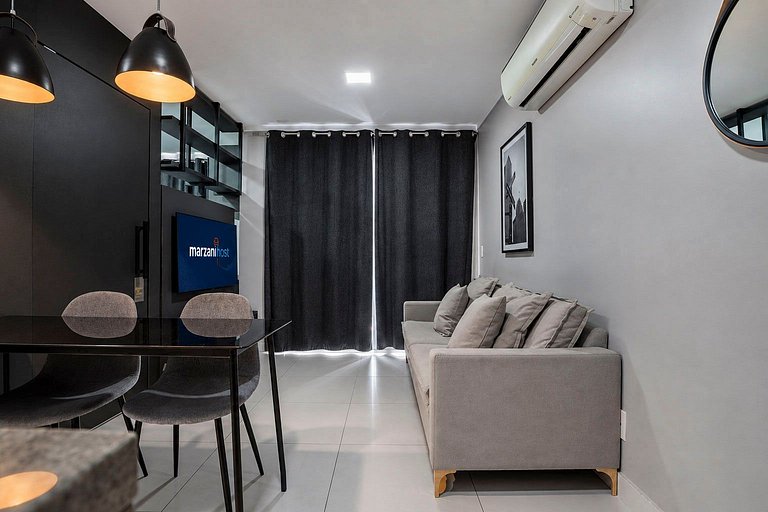 Apto 1Q Moderno | Conforto e Lazer