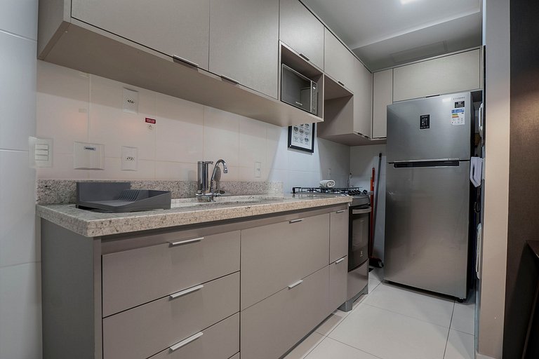Apto 1Q Moderno | Conforto e Lazer