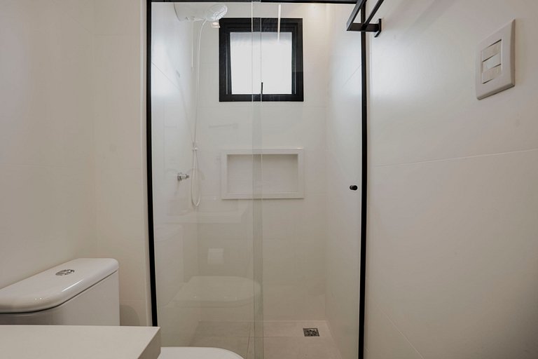 Apto 2Q | Varanda + Academia | Piscina Rooftop