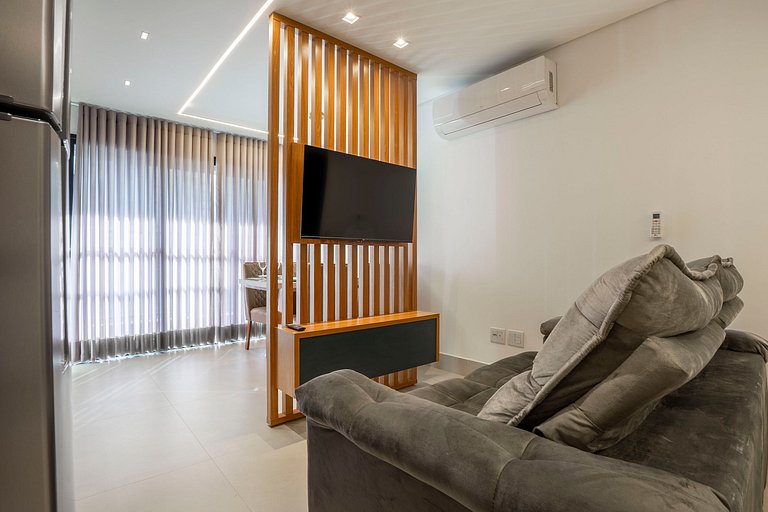 2Q com Suíte | Piscina + Academia + Garagem