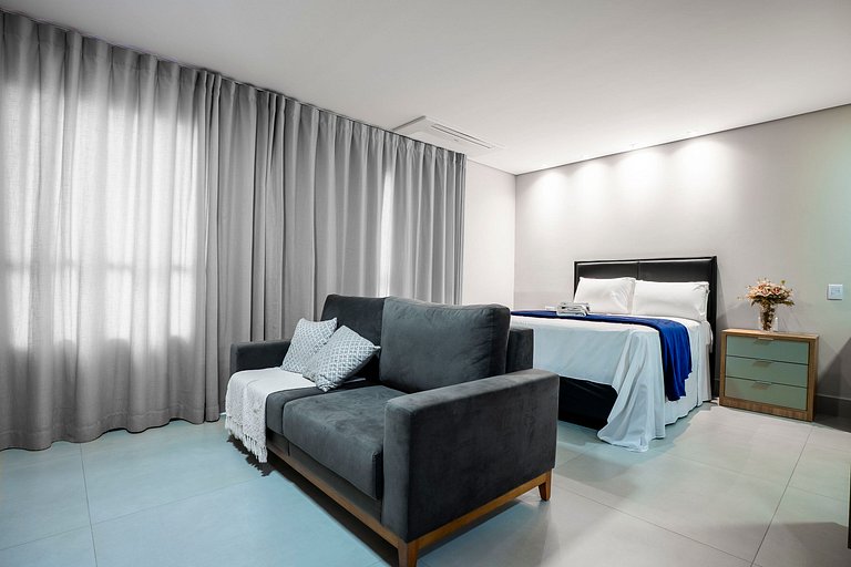 Studio Aconchegante | Ideal para sua Estadia