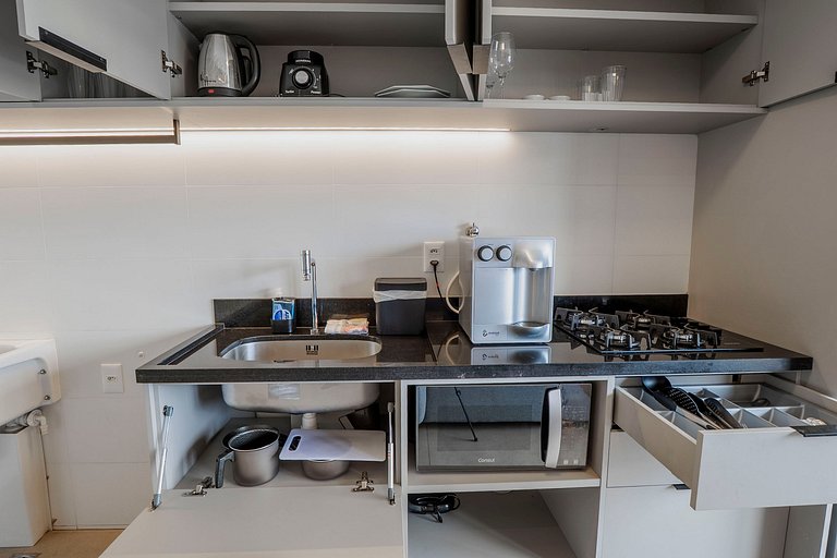 2Q Moderno e Bem Equipado | Setor Oeste
