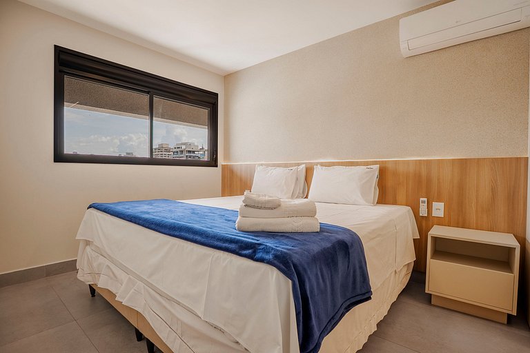 2Q Moderno e Bem Equipado | Setor Oeste