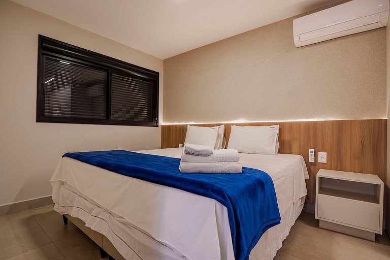 2Q Moderno e Bem Equipado | Setor Oeste